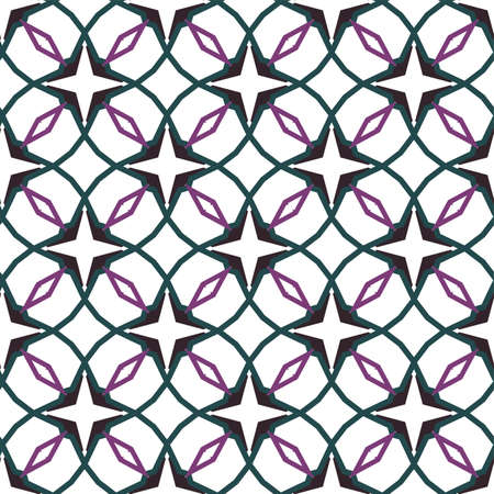 Seamless vector pattern. Background texture in geometric ornamental style.のイラスト素材