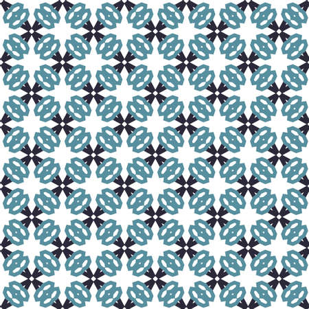 Geometric ornamental vector pattern. Seamless design texture.のイラスト素材