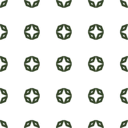 Geometric ornamental vector pattern. Seamless design texture.のイラスト素材