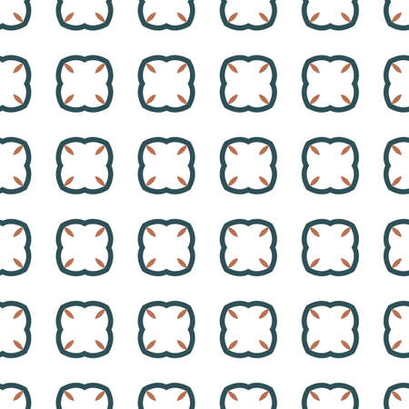 Seamless geometric ornamental vector pattern. Abstract backgroundのイラスト素材