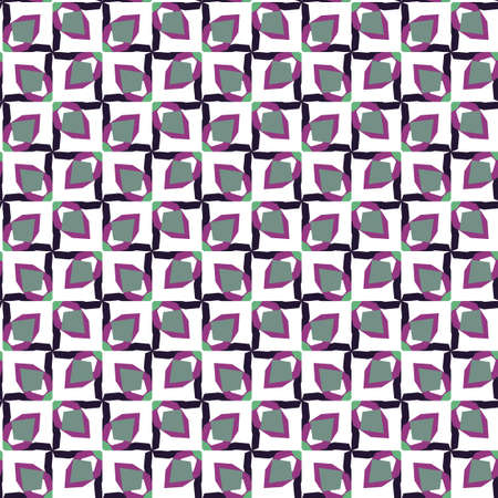 Abstract background texture in geometric ornamental style. Seamless design.のイラスト素材