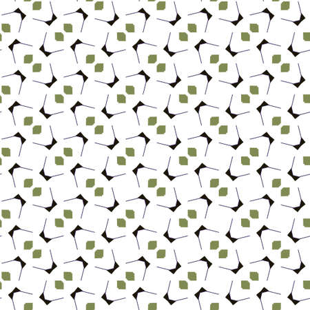 Abstract background texture in geometric ornamental style. Seamless design.のイラスト素材