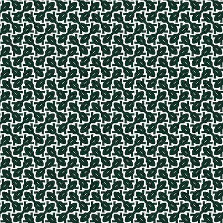 Seamless vector pattern in geometric ornamental styleのイラスト素材