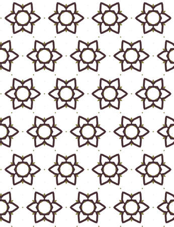 Geometric ornamental vector pattern. Seamless design texture.
