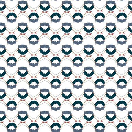 Seamless geometric ornamental vector pattern. Abstract background