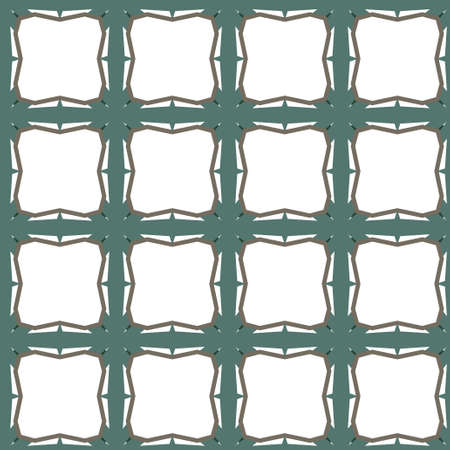 Seamless geometric ornamental vector pattern. Abstract backgroundのイラスト素材