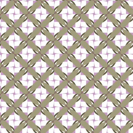 Geometric ornamental vector pattern. Seamless design texture.のイラスト素材