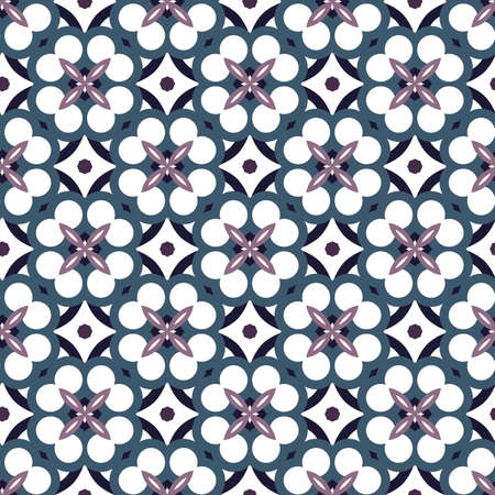 Seamless geometric ornamental vector pattern. Abstract backgroundのイラスト素材