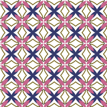 Abstract background texture in geometric ornamental style. Seamless design.のイラスト素材
