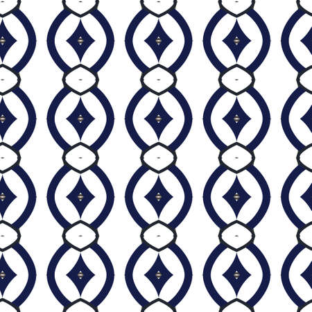Seamless geometric ornamental vector pattern. Abstract backgroundのイラスト素材