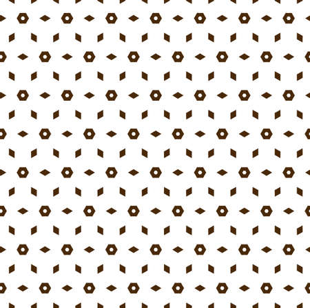 Seamless vector pattern. Background texture in geometric ornamental style.のイラスト素材