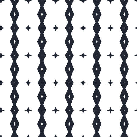Seamless geometric ornamental vector pattern. Abstract backgroundのイラスト素材