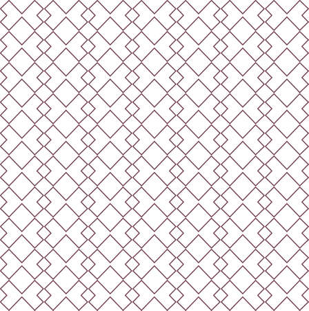 Seamless vector pattern in geometric ornamental styleのイラスト素材