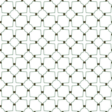 Seamless vector pattern in geometric ornamental styleのイラスト素材