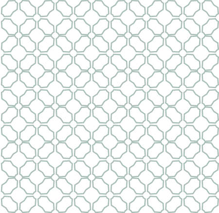 Seamless vector pattern in geometric ornamental styleのイラスト素材