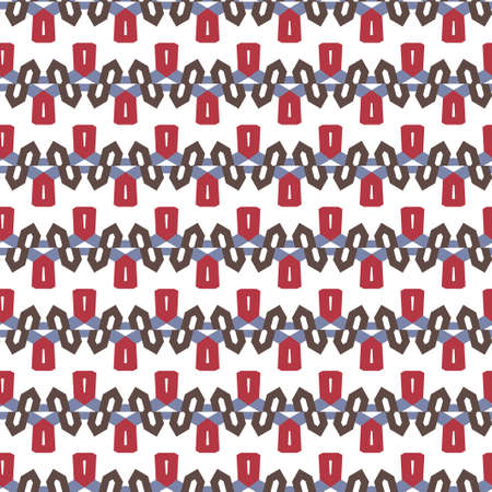 Geometric ornamental vector pattern. Seamless design texture.