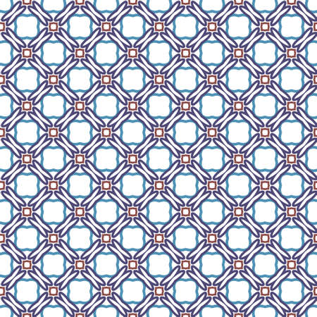 Seamless geometric ornamental vector pattern. Abstract background