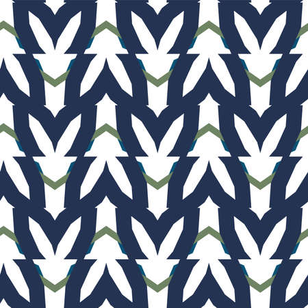 Seamless vector pattern. Background texture in geometric ornamental style.のイラスト素材