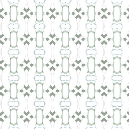 Seamless vector pattern in geometric ornamental styleのイラスト素材