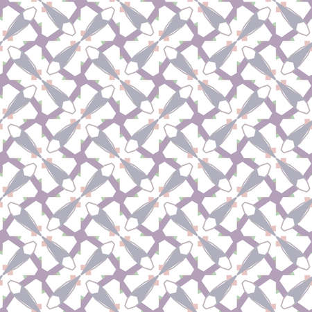 Seamless vector pattern. Background texture in geometric ornamental style.のイラスト素材