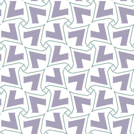 Geometric ornamental vector pattern. Seamless design texture.