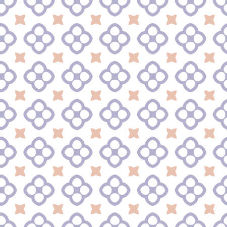 Geometric ornamental vector pattern. Seamless design texture.のイラスト素材