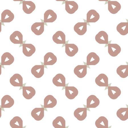 Seamless vector pattern in geometric ornamental styleのイラスト素材