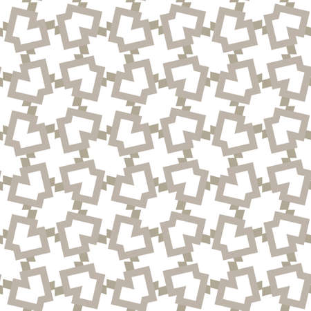 Seamless geometric ornamental vector pattern. Abstract backgroundのイラスト素材