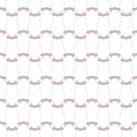 Seamless geometric ornamental vector pattern. Abstract backgroundのイラスト素材