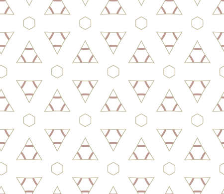 Seamless vector pattern. Background texture in geometric ornamental style.のイラスト素材