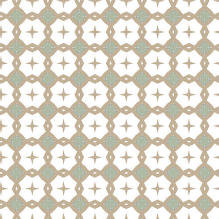 Seamless vector pattern in geometric ornamental style