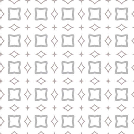 Geometric ornamental vector pattern. Seamless design texture.のイラスト素材