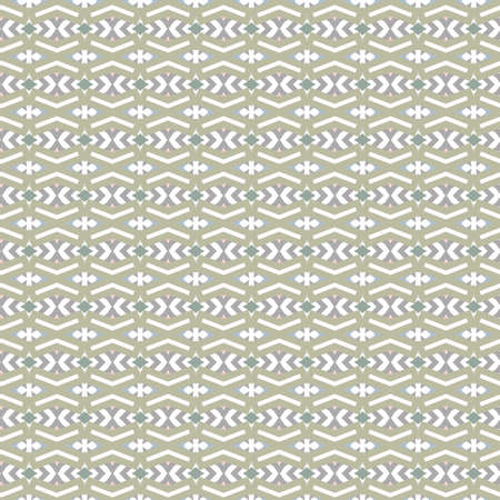 Seamless vector pattern in geometric ornamental styleのイラスト素材
