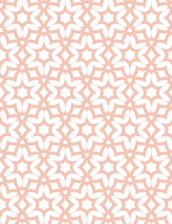 Seamless vector pattern in geometric ornamental styleのイラスト素材