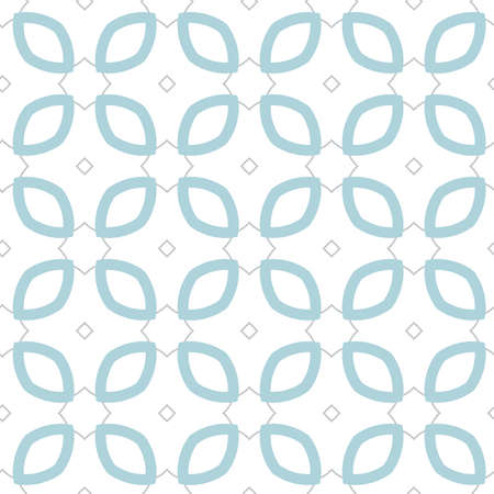 Seamless vector pattern in geometric ornamental styleのイラスト素材