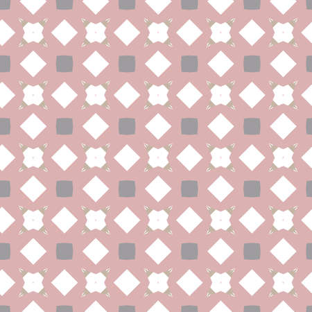 Geometric ornamental vector pattern. Seamless design texture.のイラスト素材