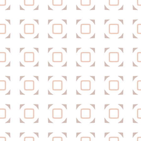 Geometric ornamental vector pattern. Seamless design texture.のイラスト素材