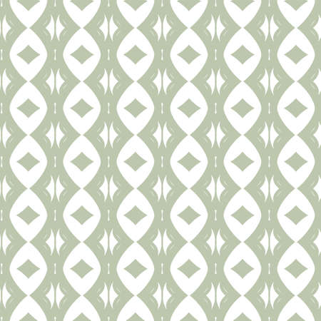 Seamless vector pattern in geometric ornamental styleのイラスト素材