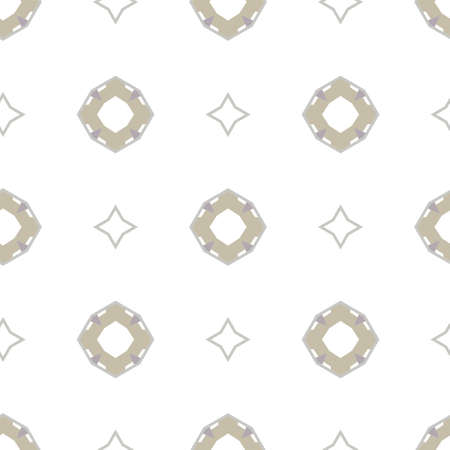 Geometric ornamental vector pattern. Seamless design texture.