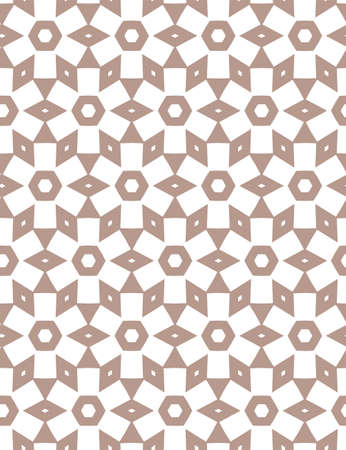 Seamless geometric ornamental vector pattern. Abstract backgroundのイラスト素材