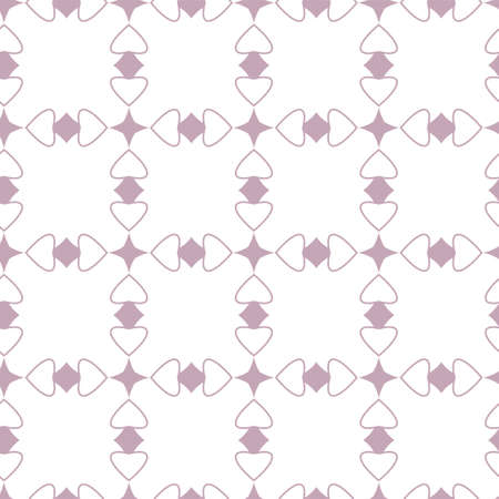 Seamless vector pattern in geometric ornamental style