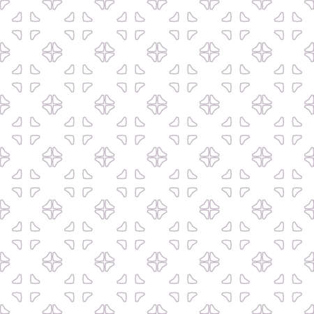 Geometric ornamental vector pattern. Seamless design texture.のイラスト素材