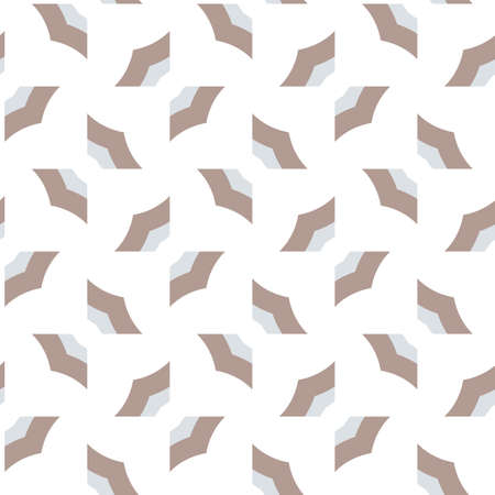 Geometric ornamental vector pattern. Seamless design texture.のイラスト素材