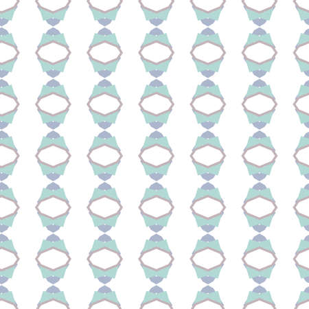 Seamless vector pattern in geometric ornamental styleのイラスト素材