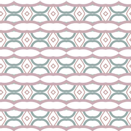Seamless geometric ornamental vector pattern. Abstract backgroundのイラスト素材