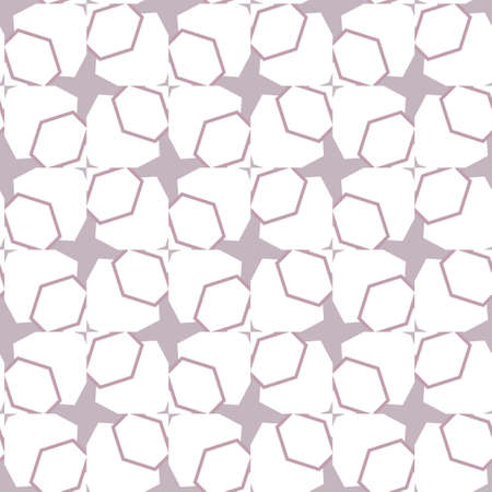 Geometric ornamental vector pattern. Seamless design texture.のイラスト素材