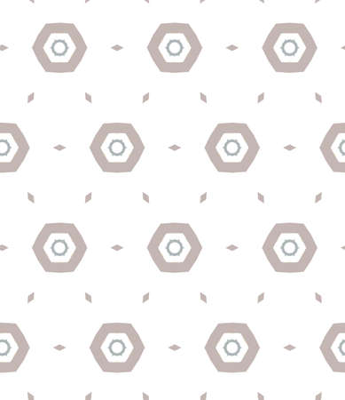 Seamless geometric ornamental vector pattern. Abstract background