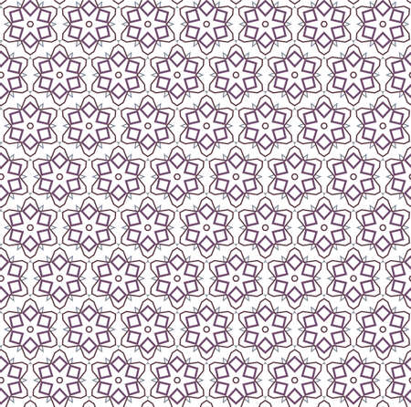 Seamless geometric ornamental vector pattern. Abstract backgroundのイラスト素材