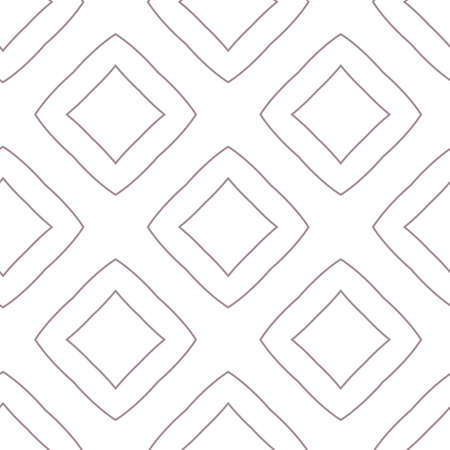 Seamless vector pattern in geometric ornamental styleのイラスト素材