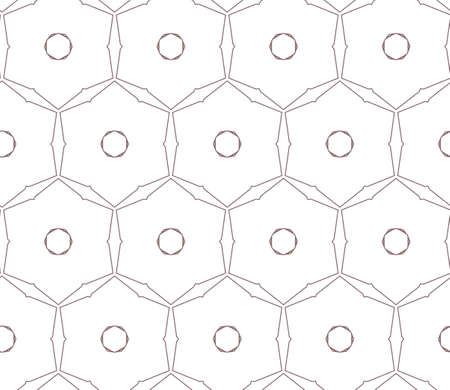 Seamless vector pattern. Background texture in geometric ornamental style.のイラスト素材
